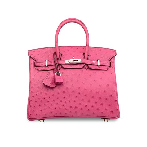 hermes ostrich birkin 25.